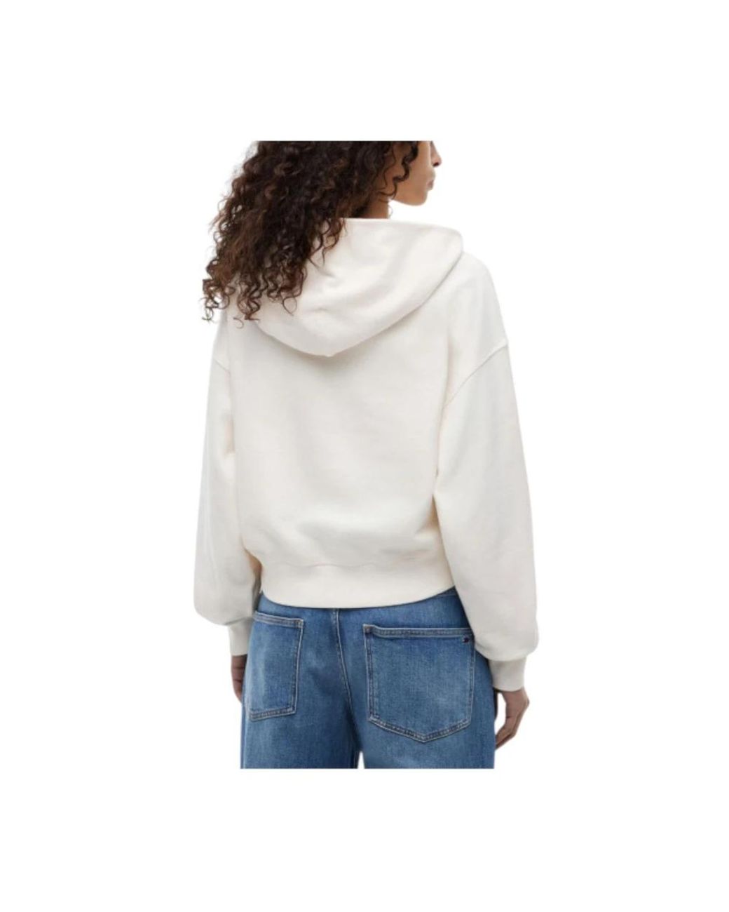 Tommy Hilfiger White Hoodies