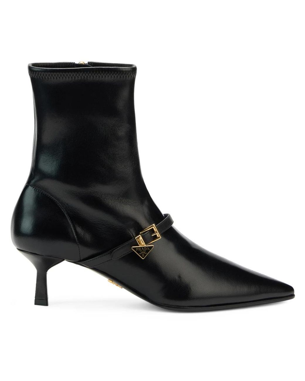 Prada Black Ankle Boots