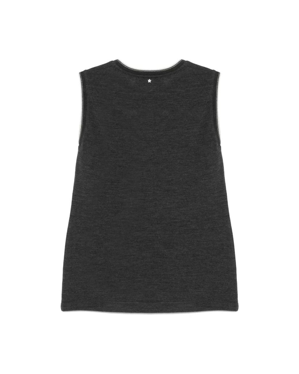 Lorena Antoniazzi Black Sleeveless Tops