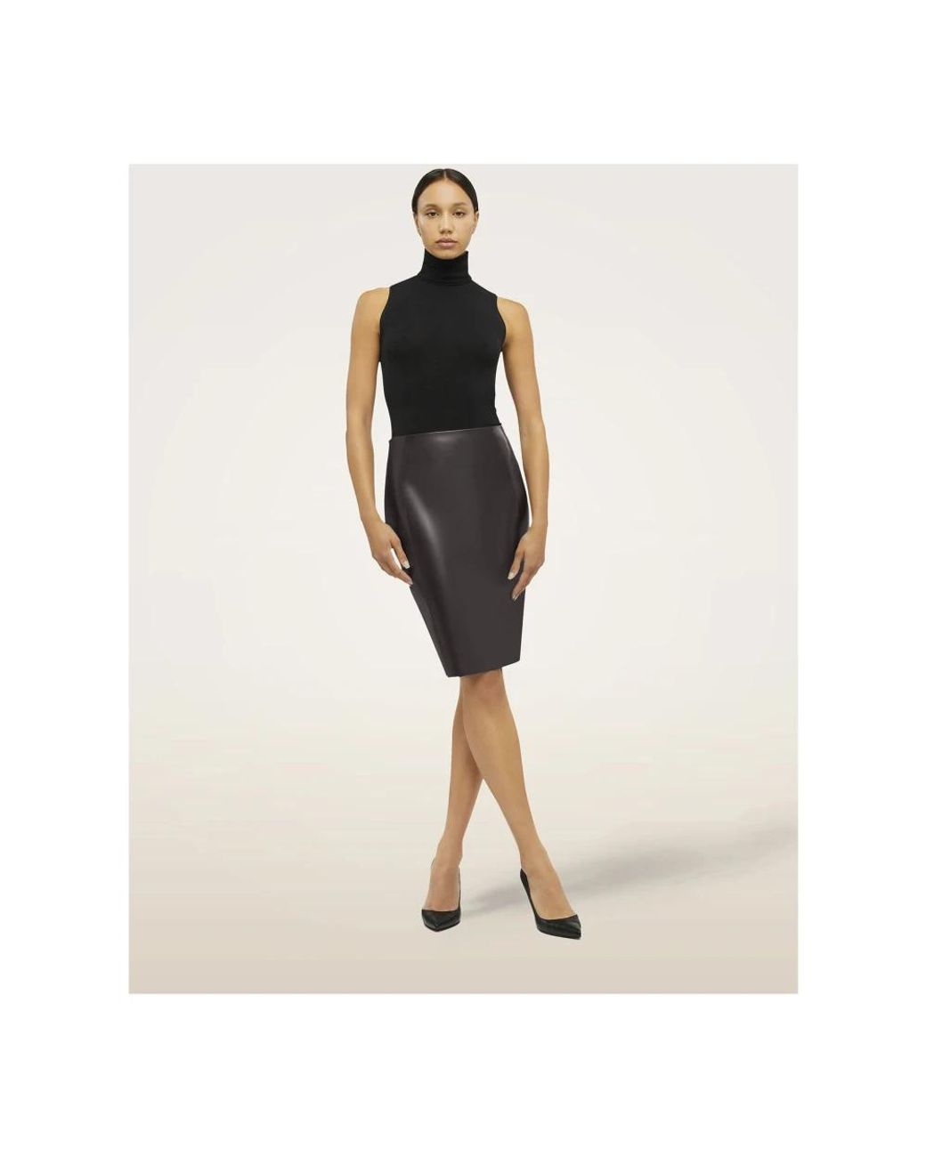 Wolford Black Pencil Skirts