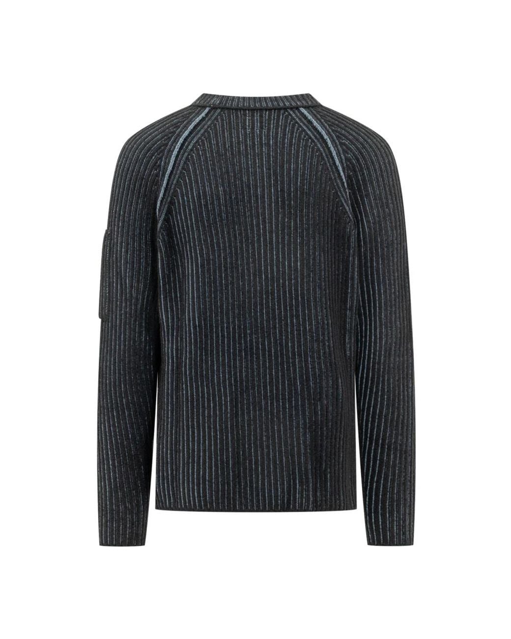 C P Company Blue Round-Neck Knitwear for men