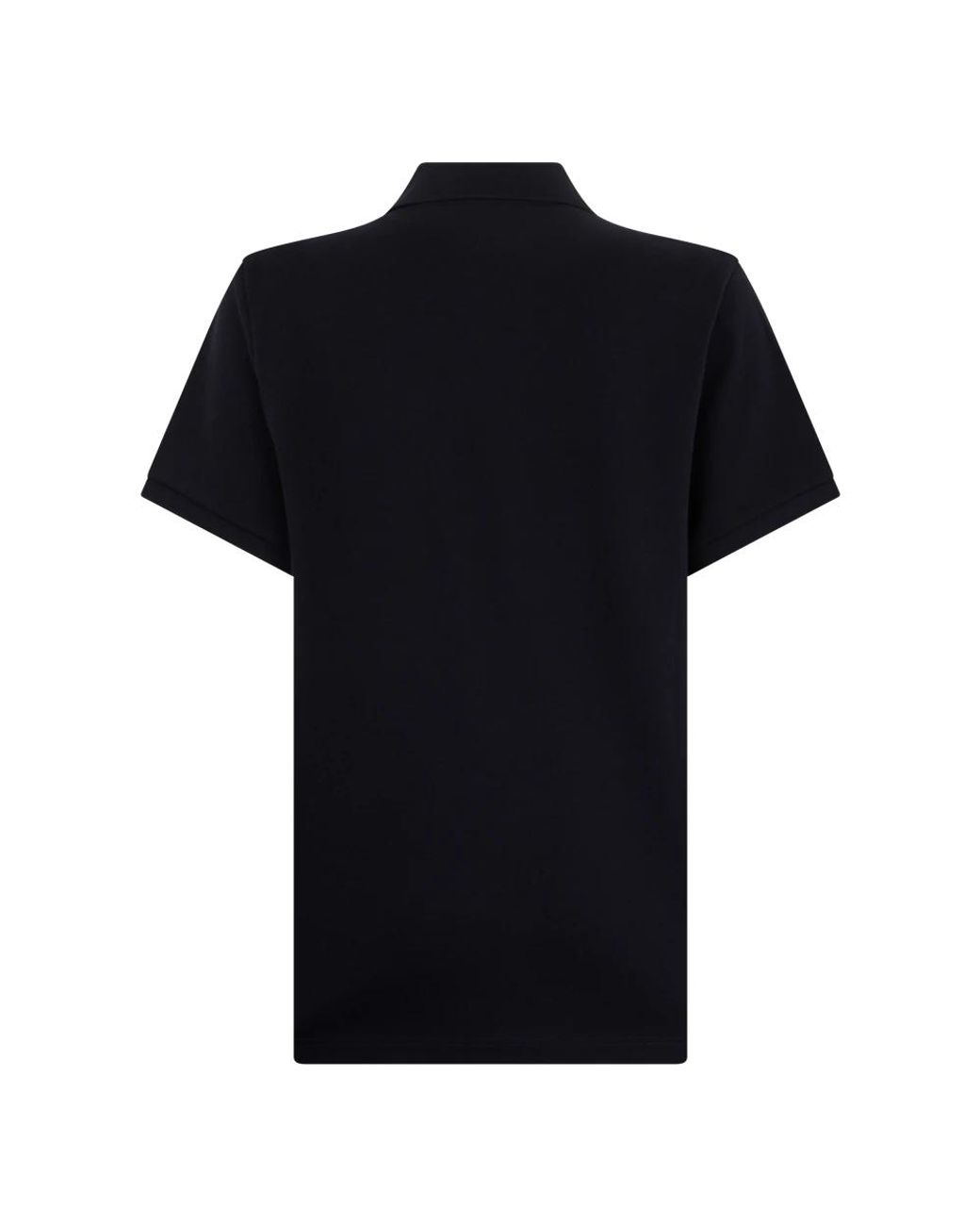 Moncler Black Polo Shirts for men