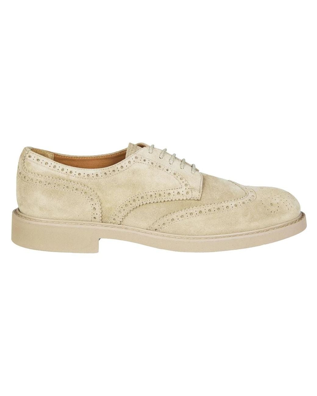 Doucal's Natural Laced Shoes for men