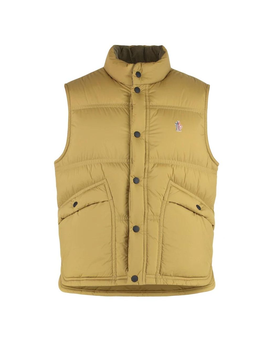 Moncler Natural Vests for men