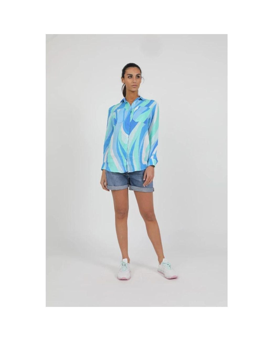 Mc2 Saint Barth Blue Shirts
