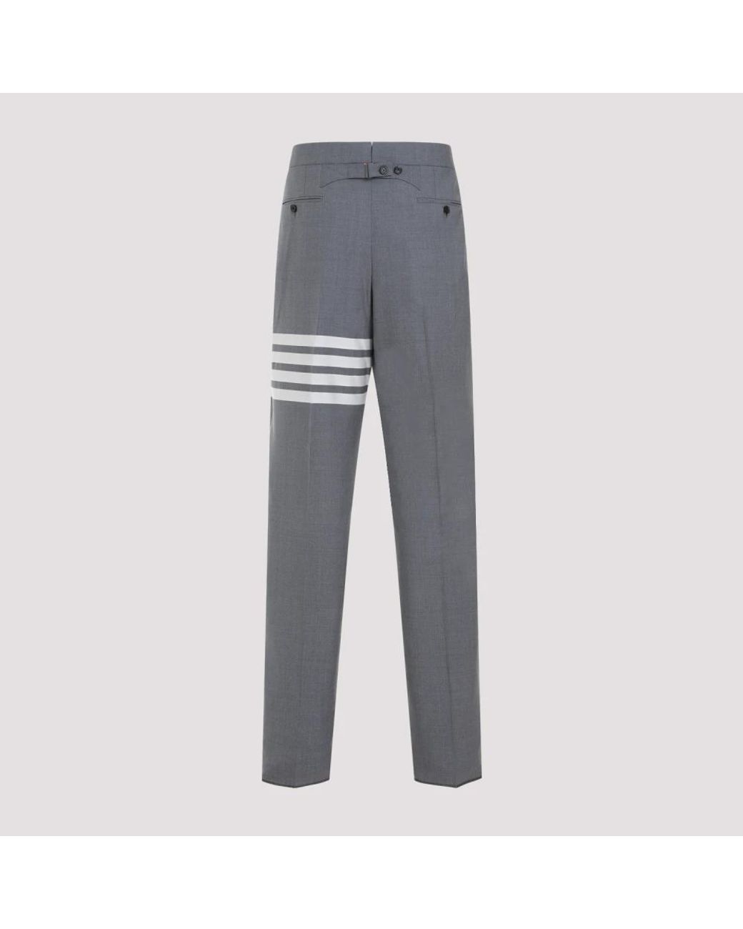 Thom Browne Gray High-Waisted Mini Trousers For for men
