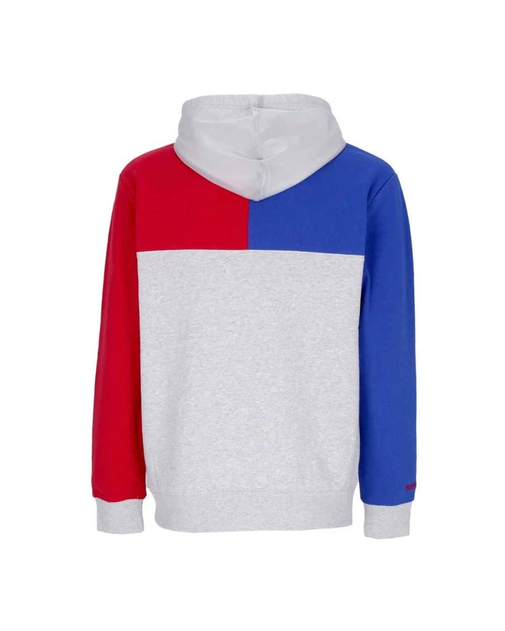 Mitchell & Ness Hoodies & Sweatvesten ,Veelkleurig ,Katoen Nba Tie Breaker Hoodie Grijs in het Multicolor voor heren