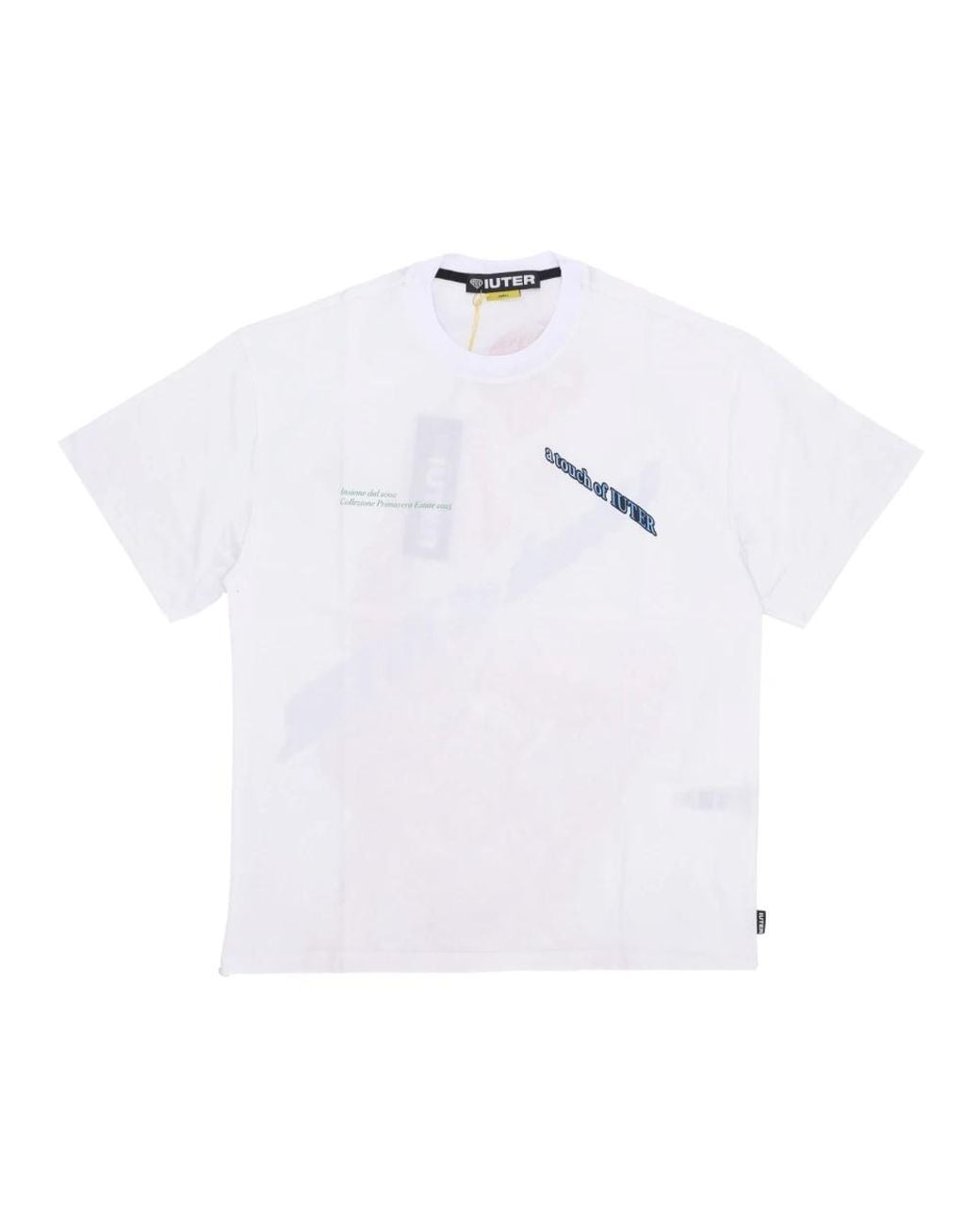 Iuter White T-Shirts for men