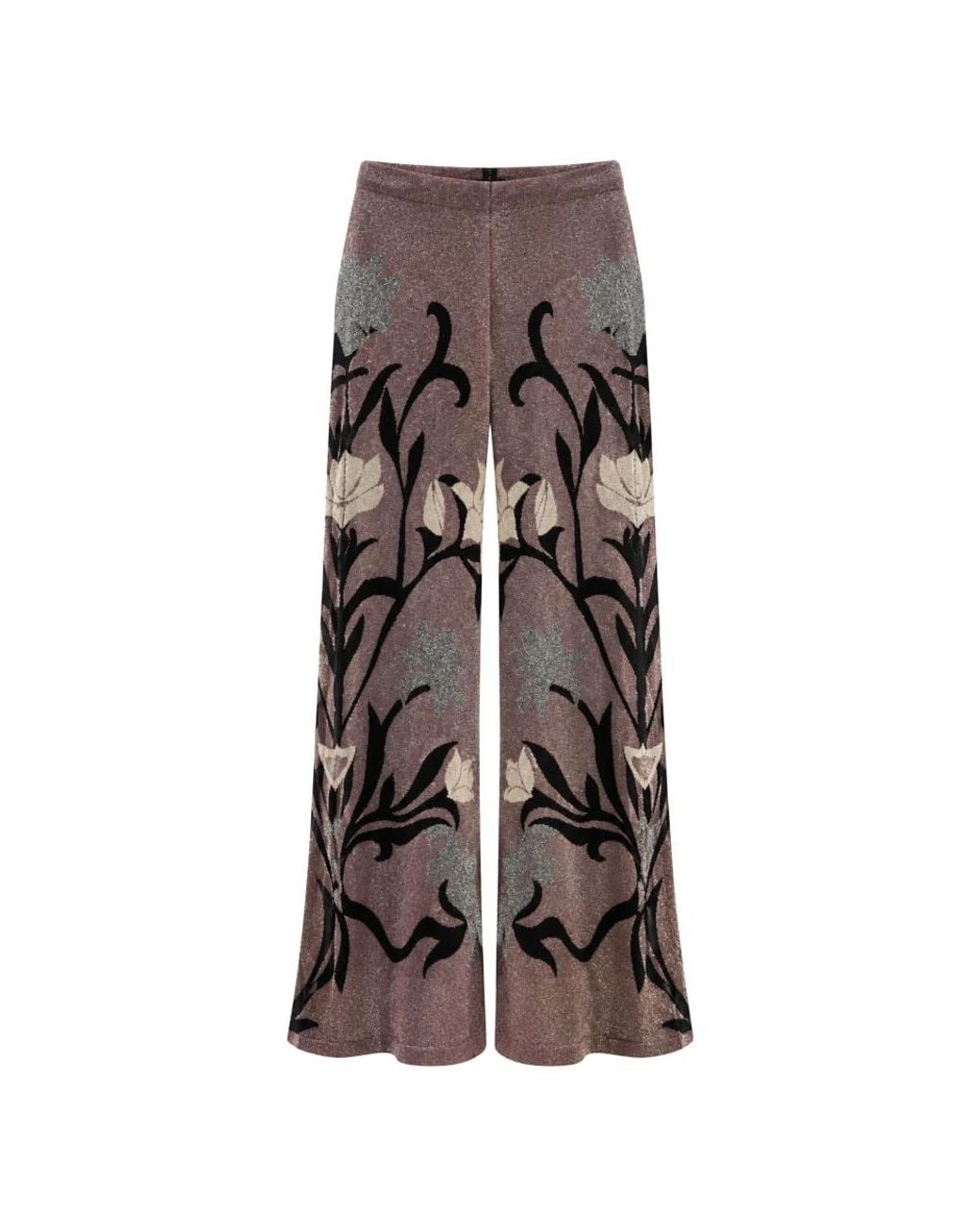 Akep Brown Wide Trousers