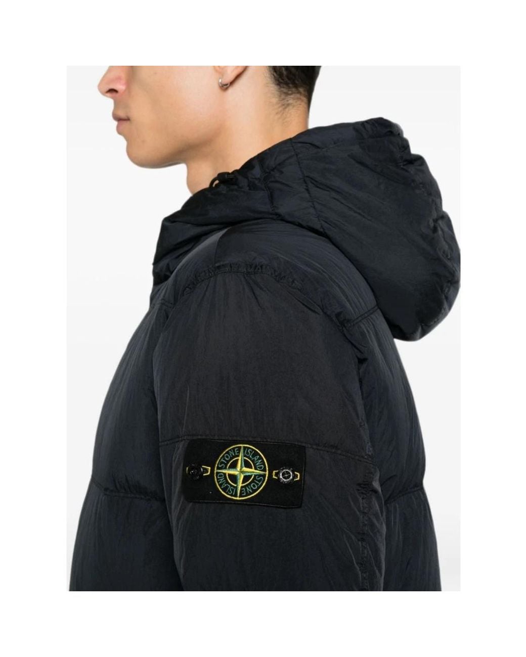 Winter Jackets Stone Island de hombre de color Blue