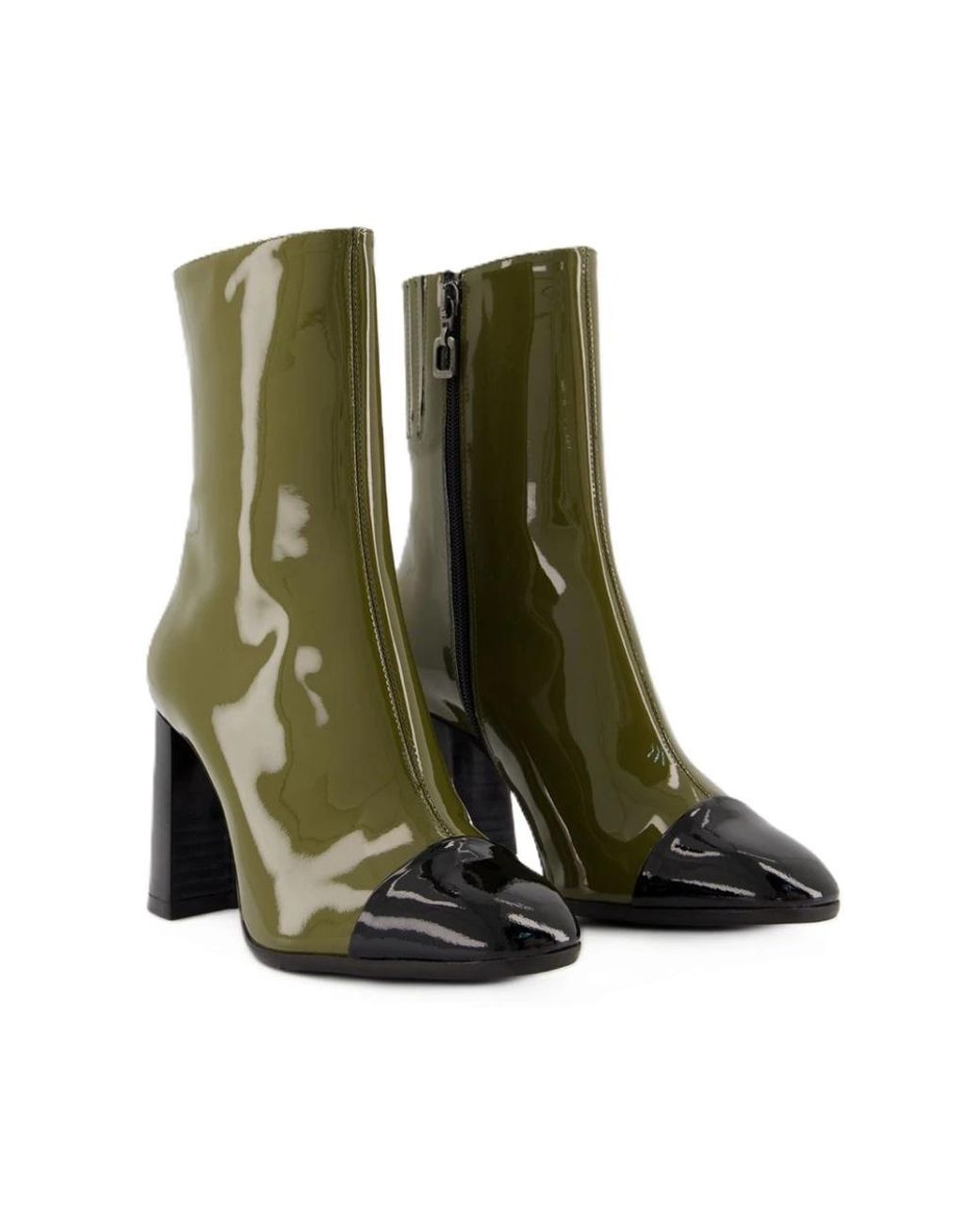 CAREL PARIS Green Heeled Boots