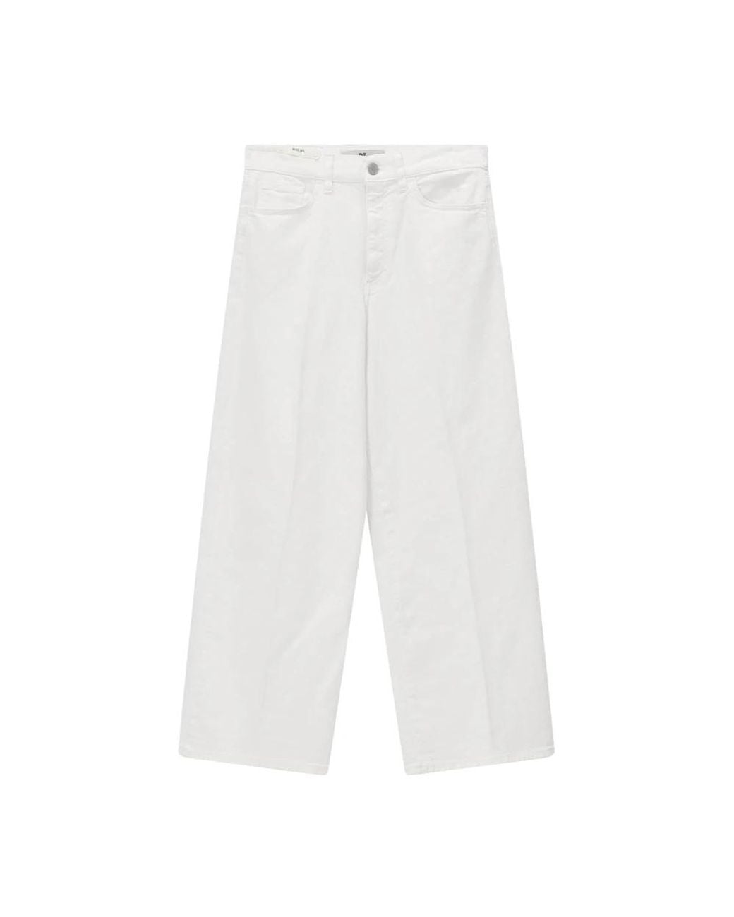 PT Torino White Wide Jeans