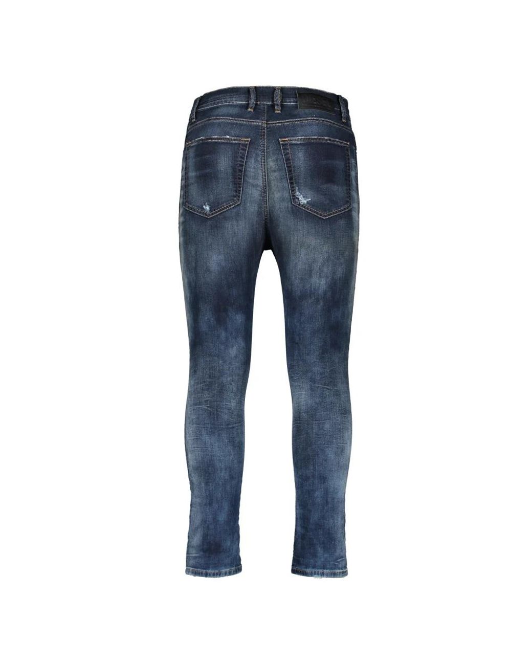 DIESEL Blue Skinny Fit Jeans for men