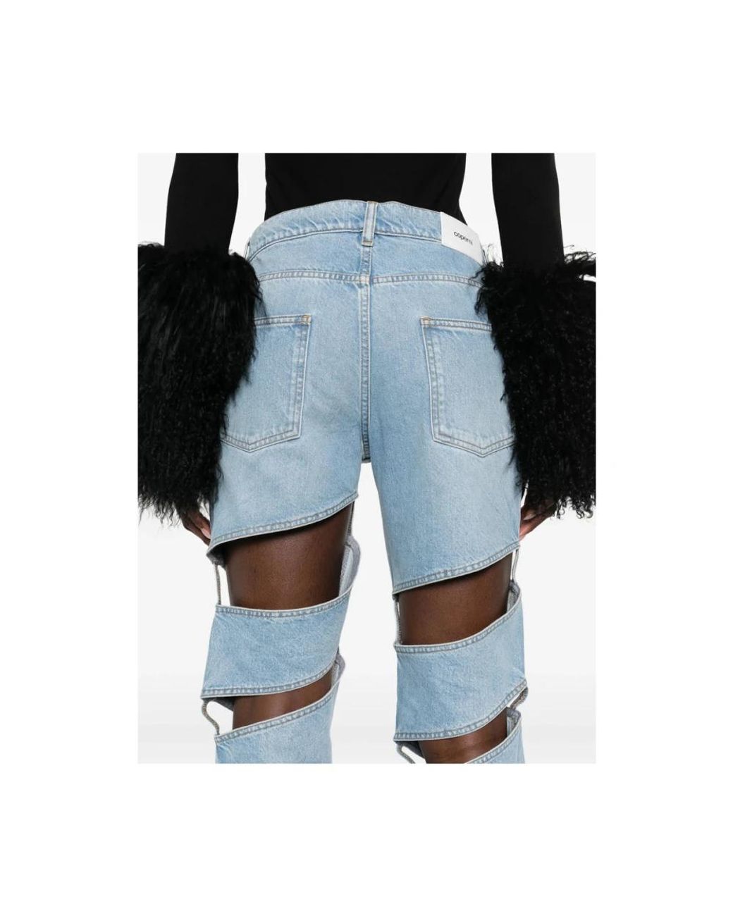 Coperni Blue Boot-Cut Jeans