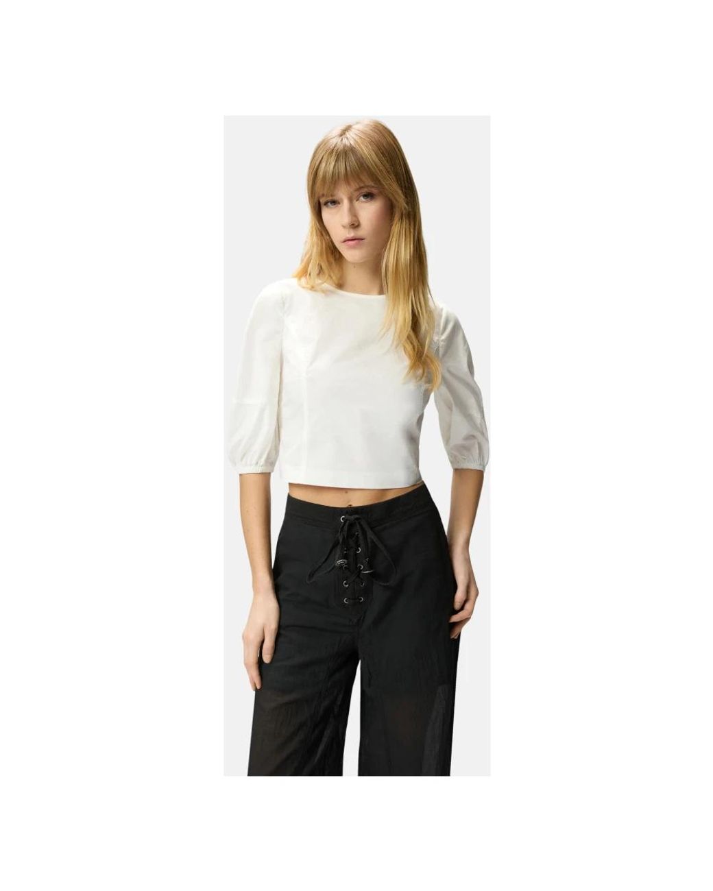 Pinko White Blouses