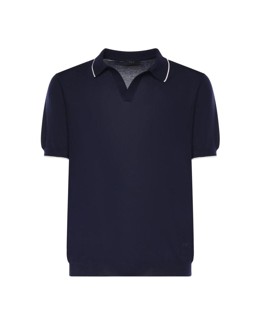 Fay Blue Polo Shirts for men