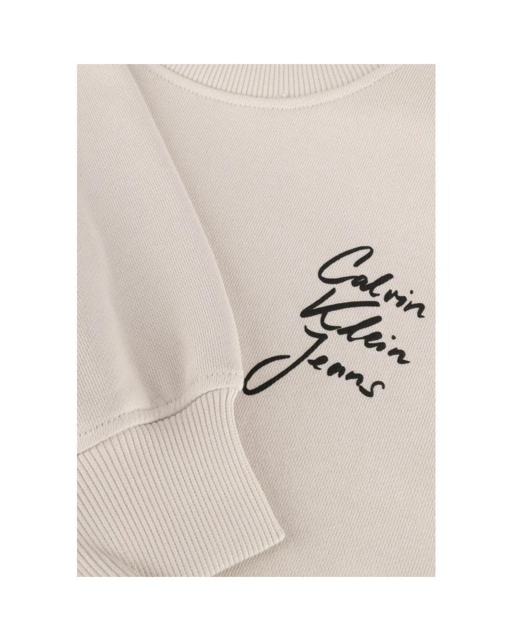 Calvin Klein Gray Sweatshirts