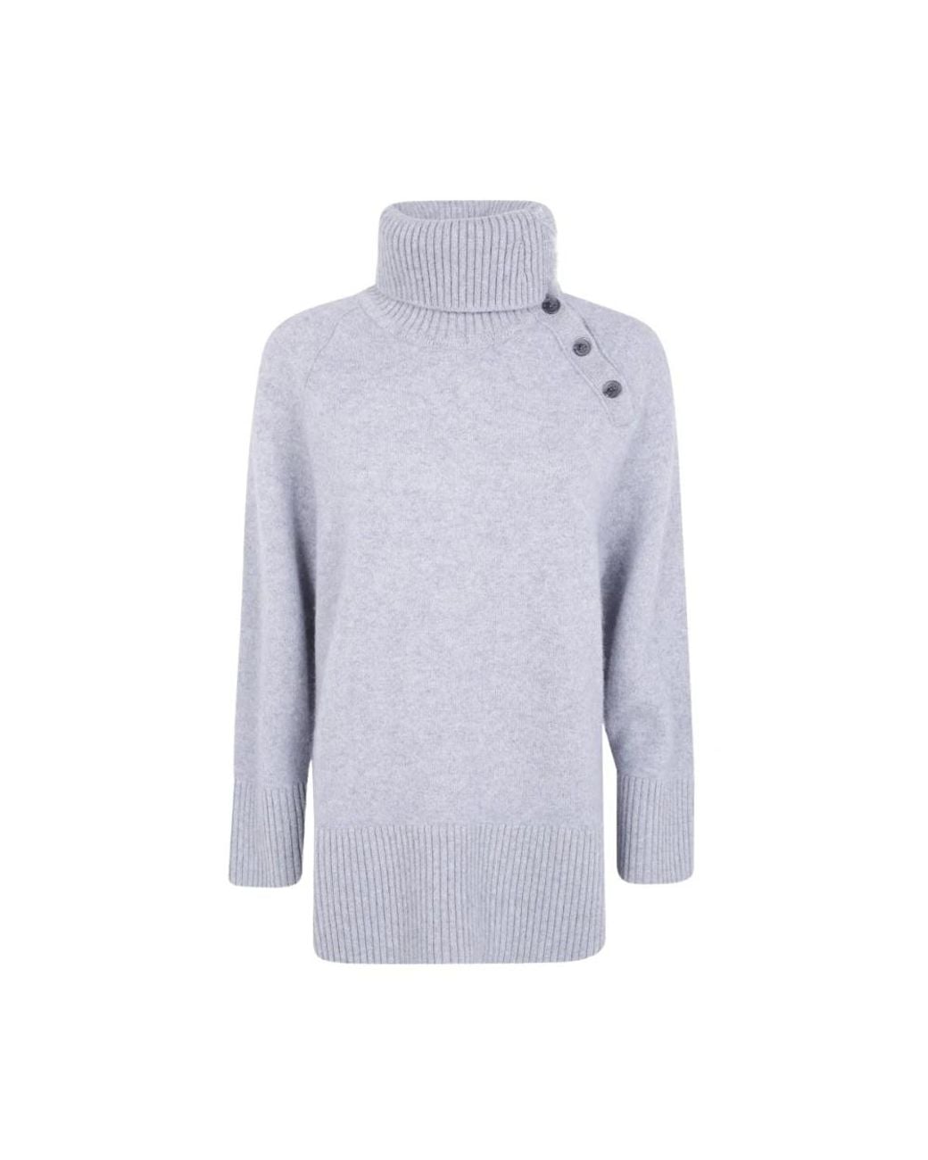 Emporio Armani Blue Turtlenecks