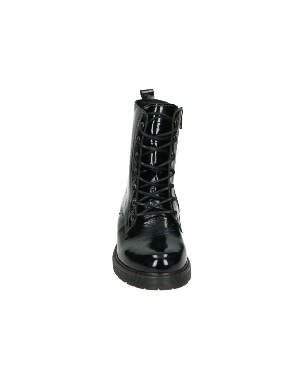 AQA Black A8204 Mid Schnürstiefel