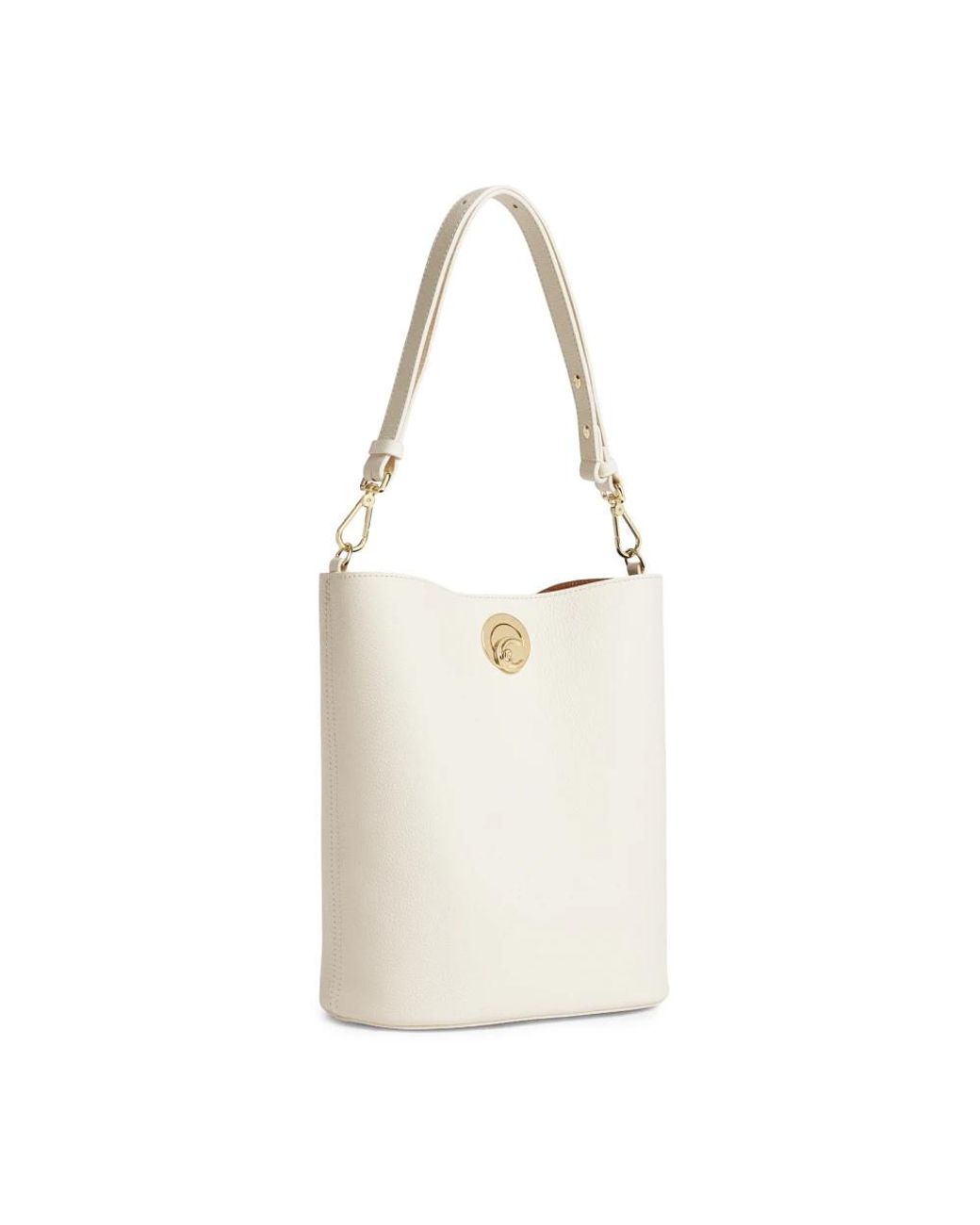 Coccinelle White Bucket Bag
