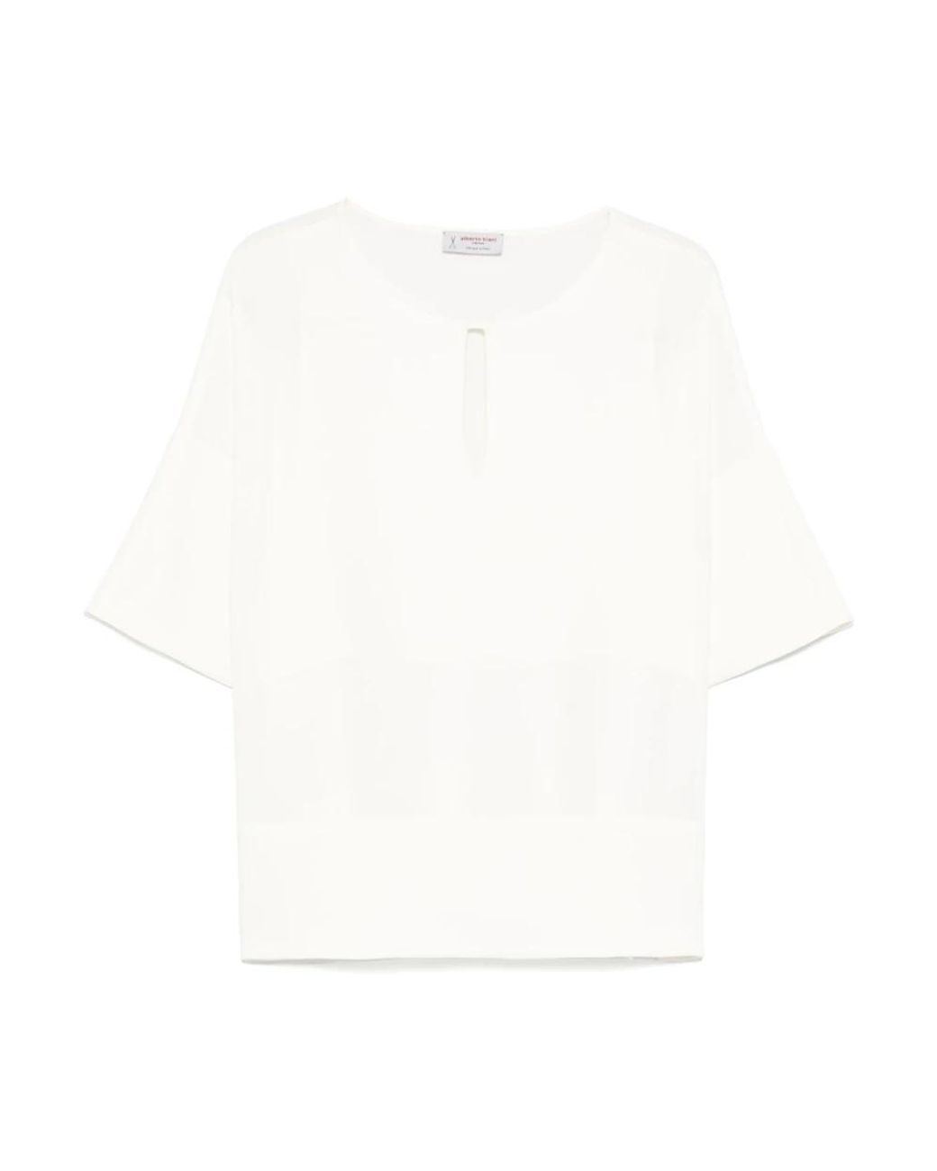Alberto Biani White Blouses