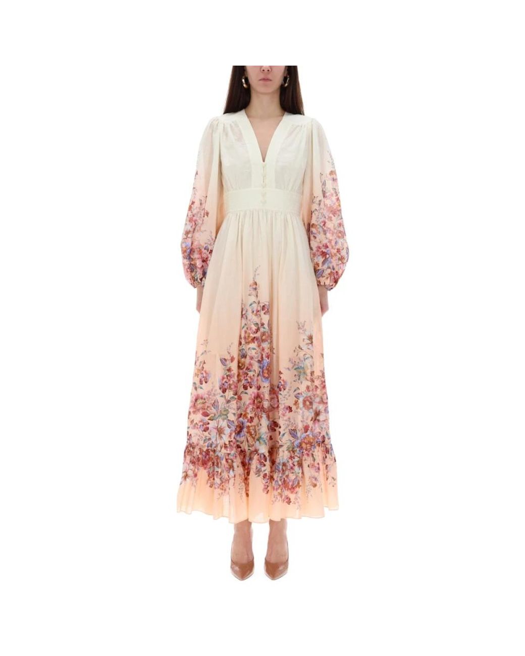 Zimmermann Pink Maxi Dresses