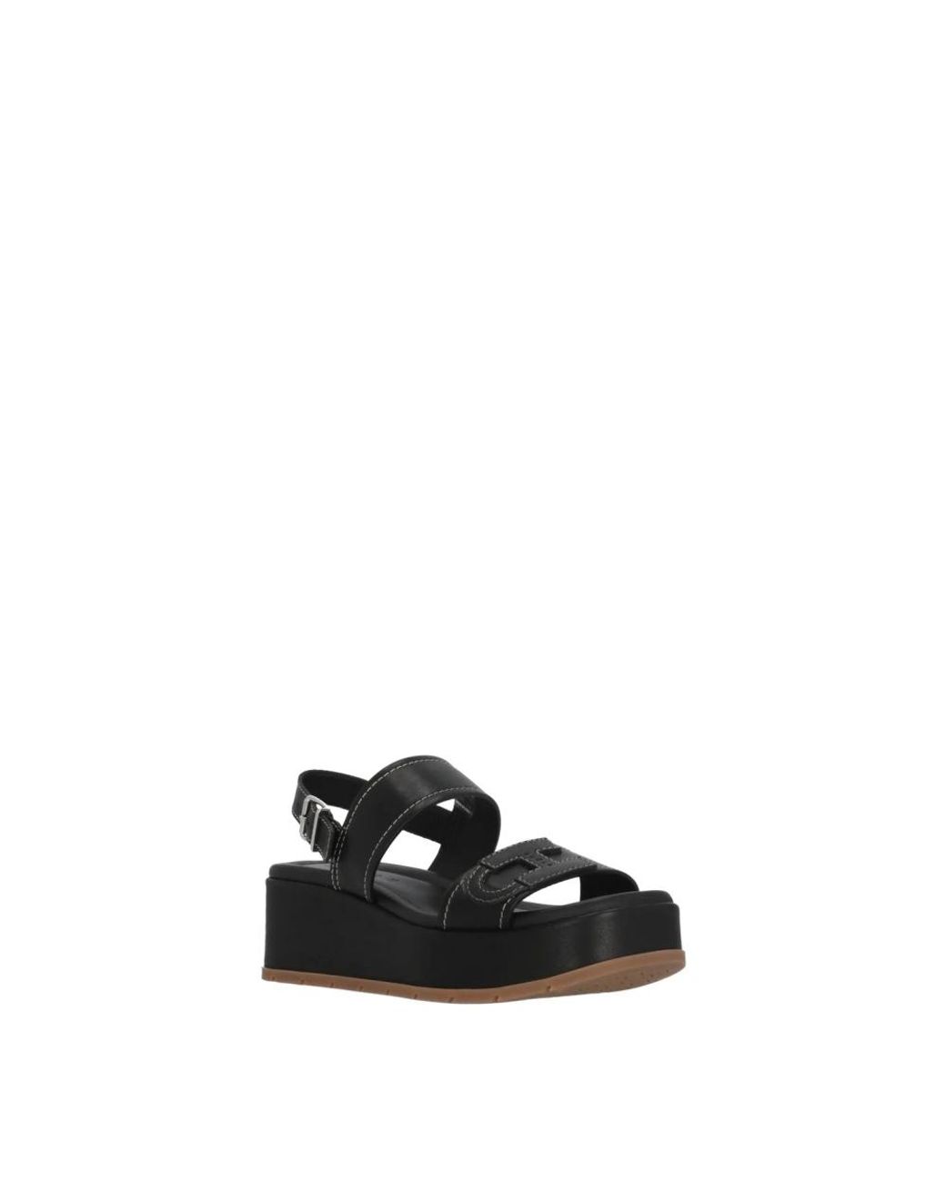 Wedges Hogan en coloris Black