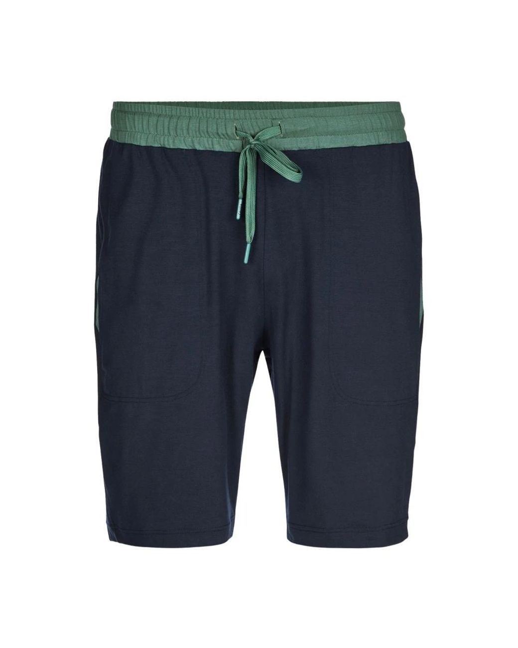 Calida Korte Broeken ,Zwart ,Casual Shorts in het Blue voor heren