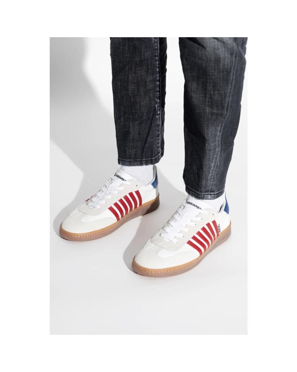 DSquared² Red Sneakers for men