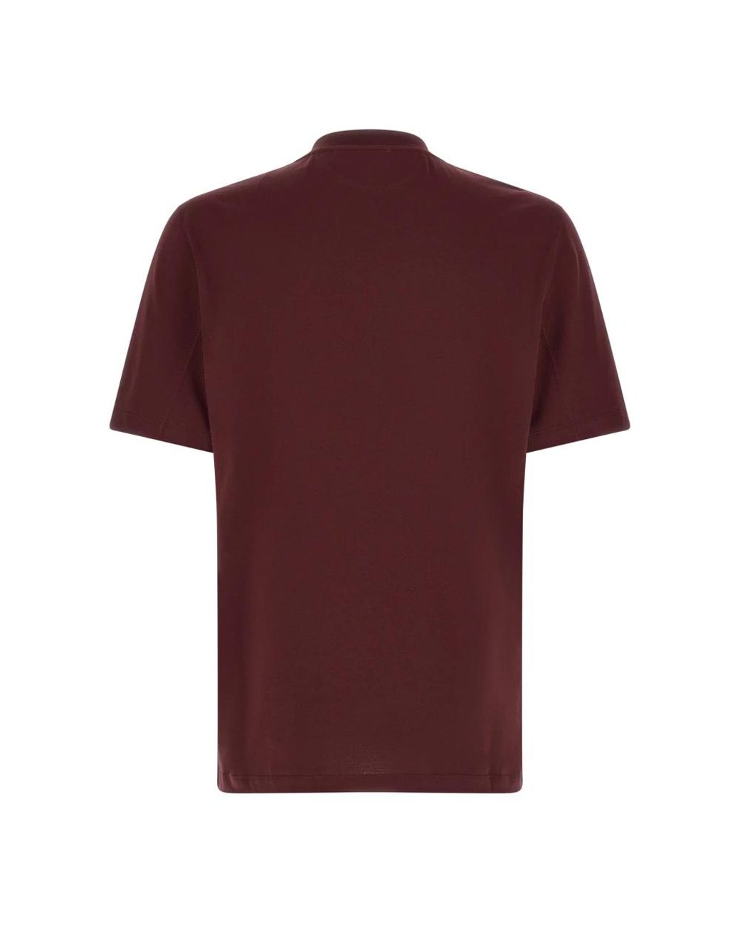 Brunello Cucinelli Red T-Shirts for men