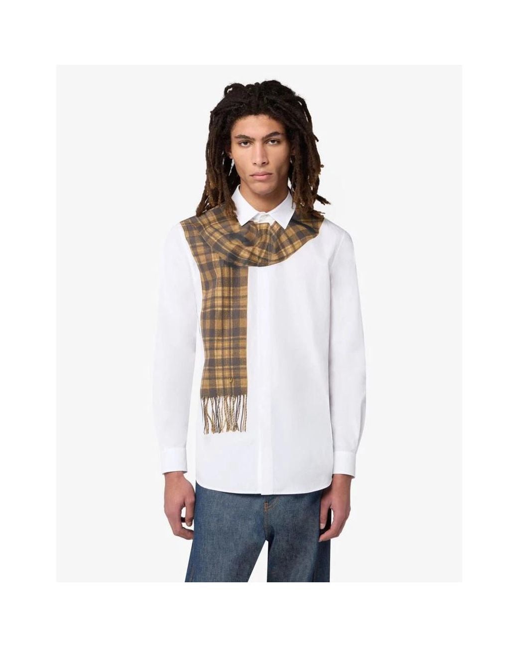 Moschino White Casual Shirts for men