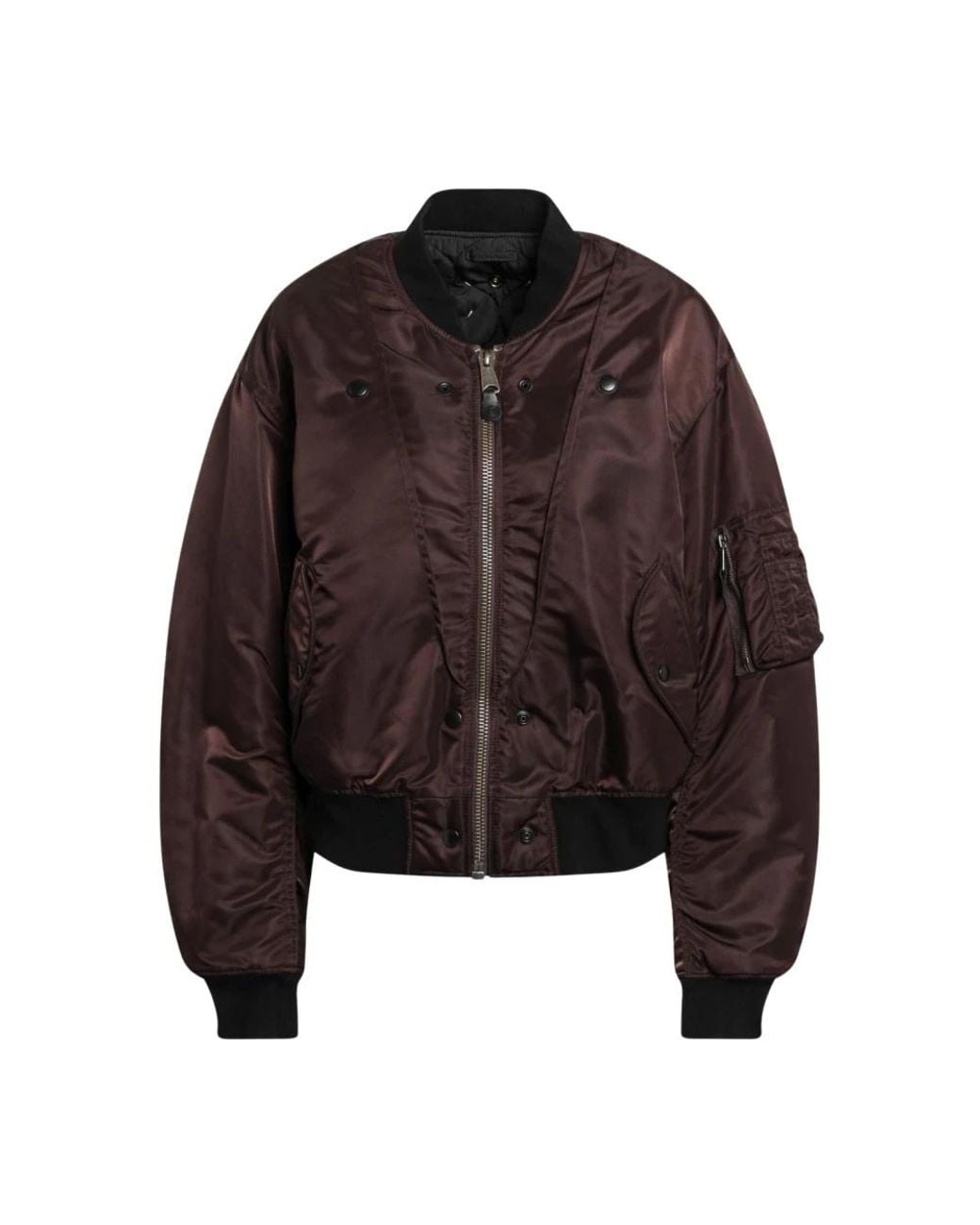 Maison Margiela Brown Bomber Jackets