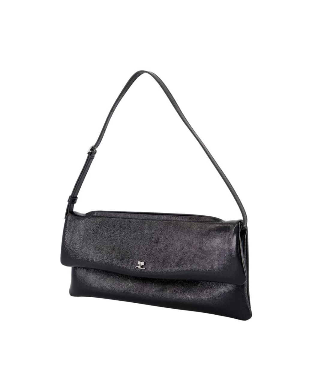 Courreges Black Shoulder Bags