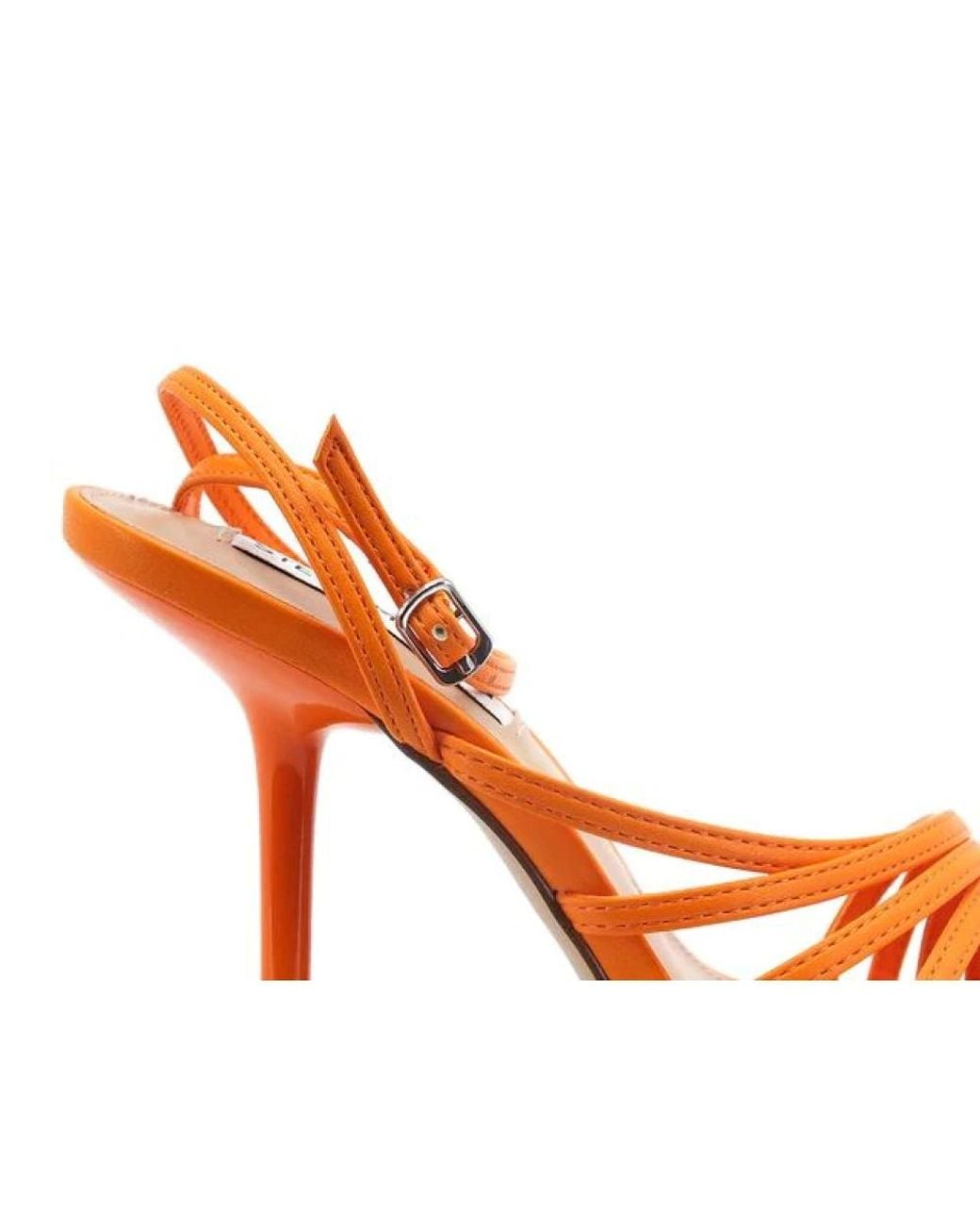 Steve Madden Orange High Heel Sandals