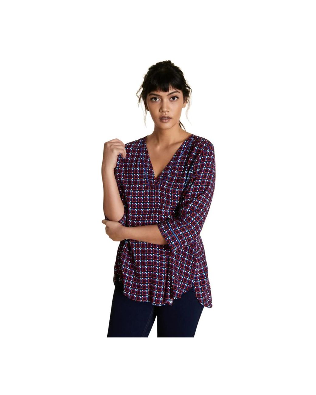 Marina Rinaldi Blue Blouses