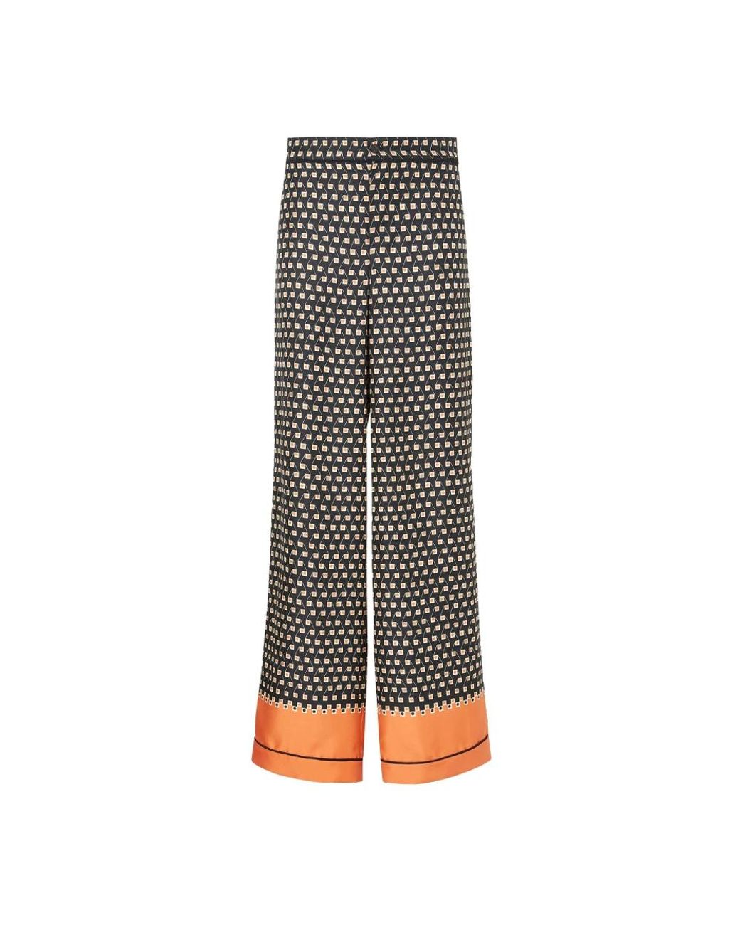 Fendi Black Wide Trousers