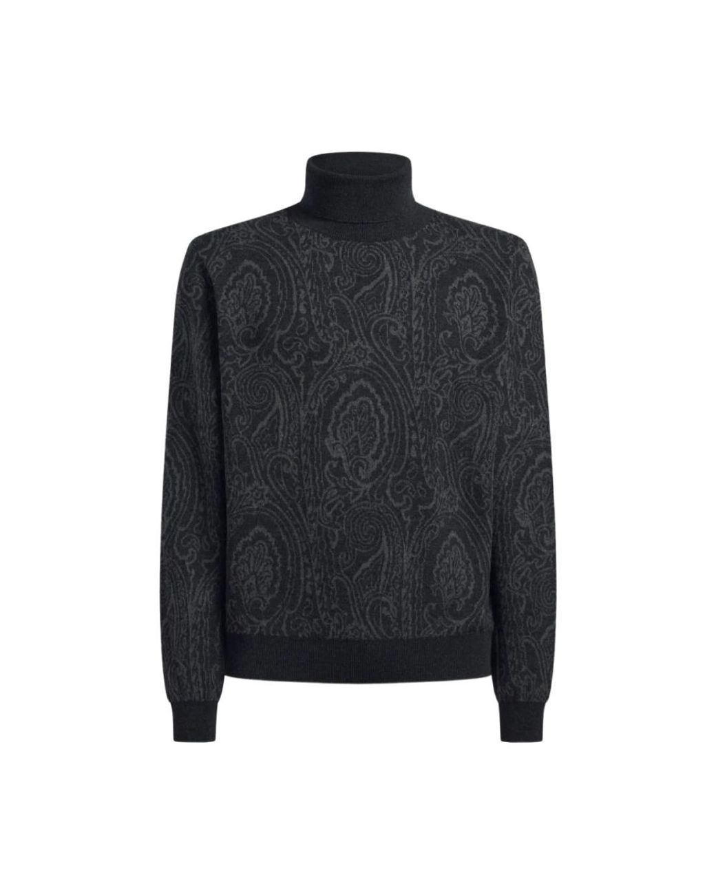 Etro Black Turtlenecks for men