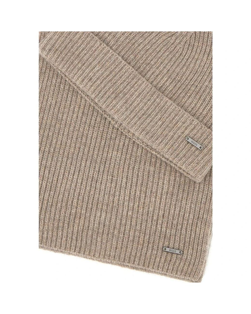 Boss Natural Winter Scarves for men