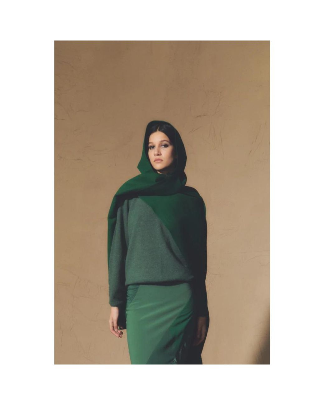 Cortana Green Winter Scarves