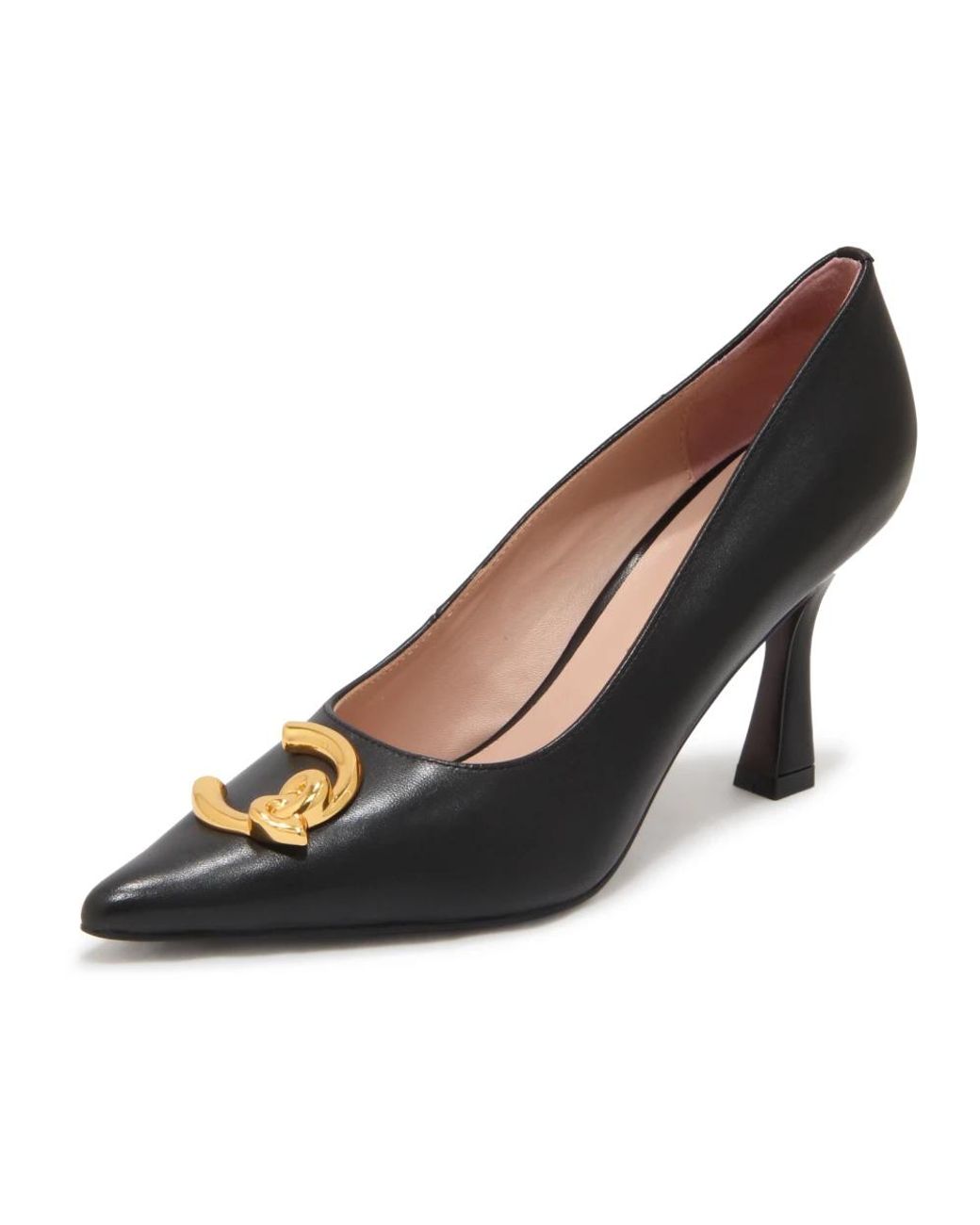 Coccinelle Black Pump Glattleder