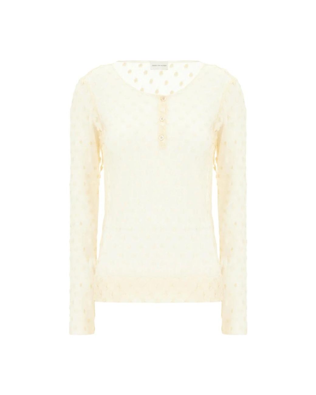 Blouses Dries Van Noten en coloris White