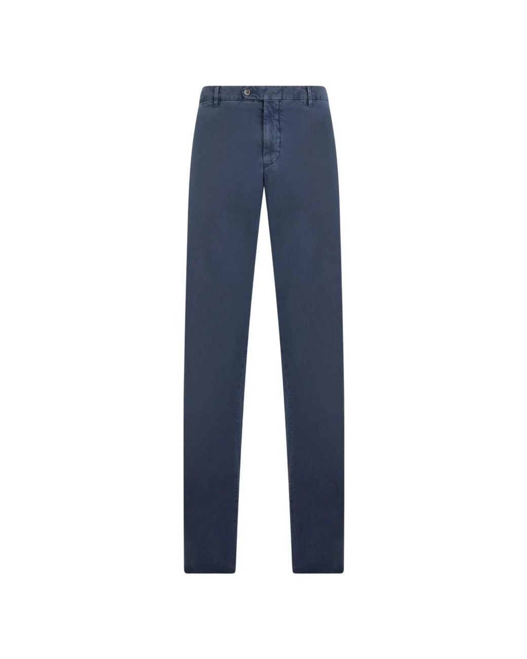 Fedeli Blue Wide Trousers for men