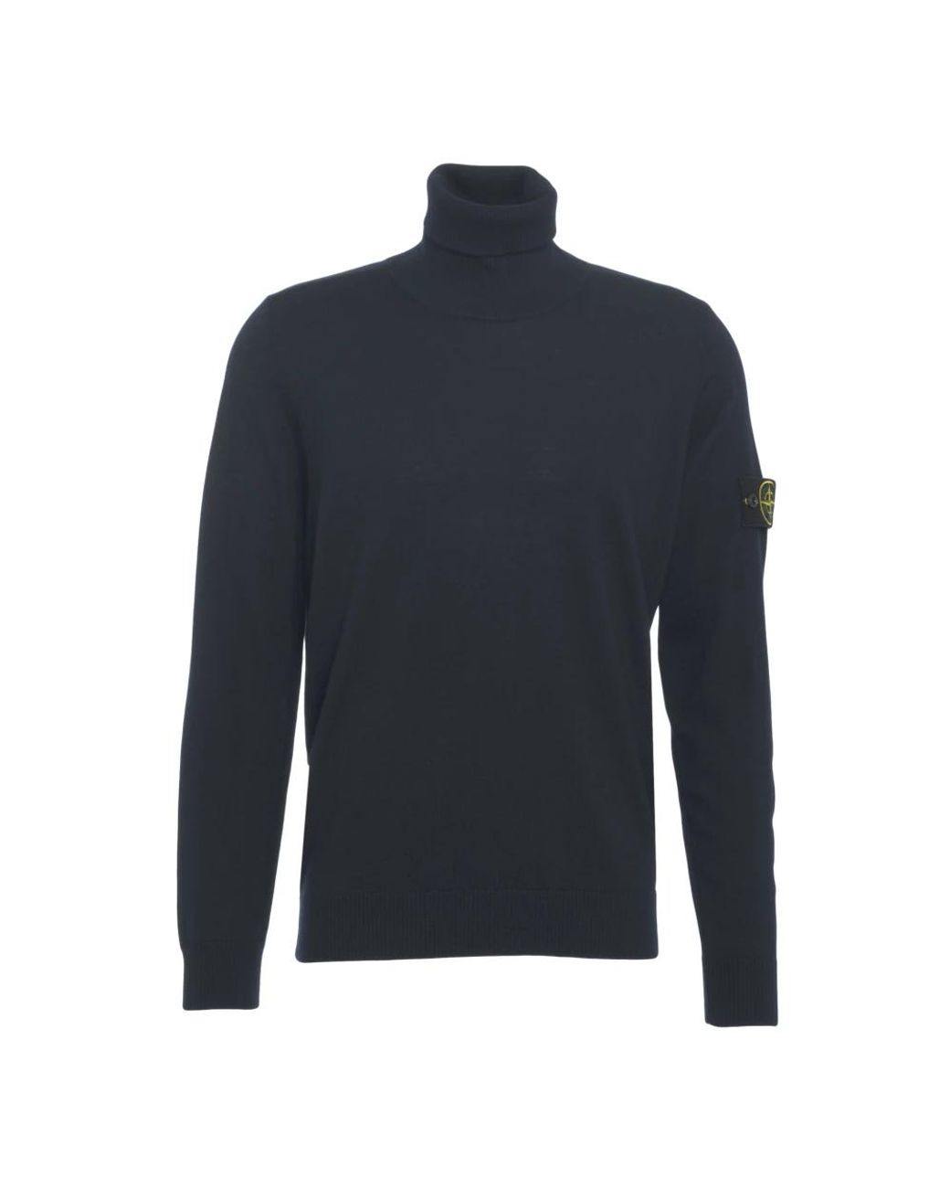 Stone Island Truien & Vesten ,Blauw ,Klassieke Turtleneck Gebreide Trui Blu Aw 25 in het Blue voor heren