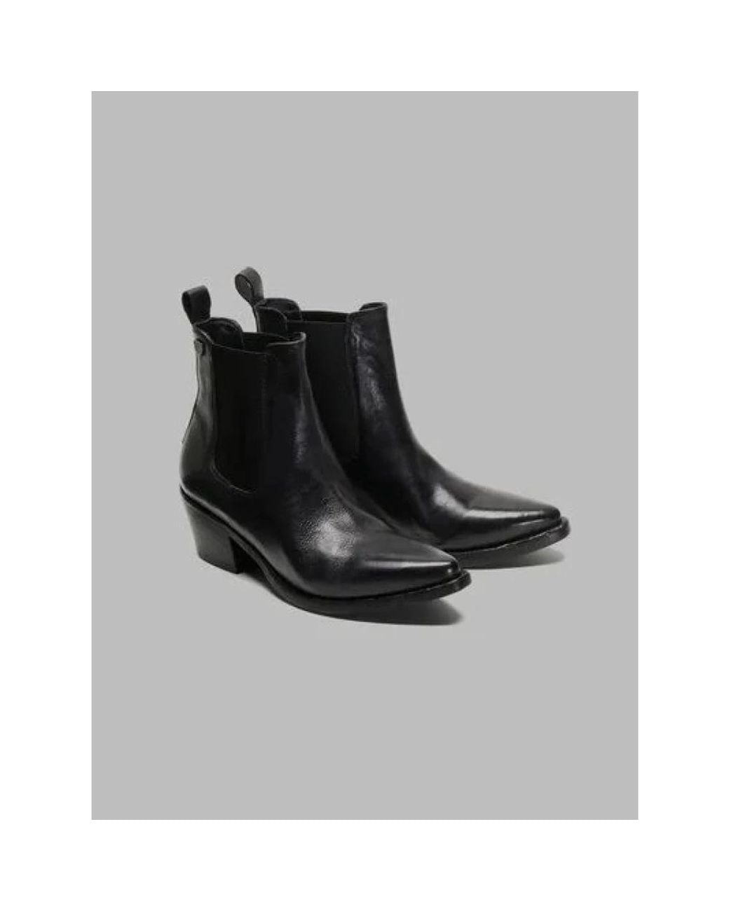 Blauer Black Cowboy Boots