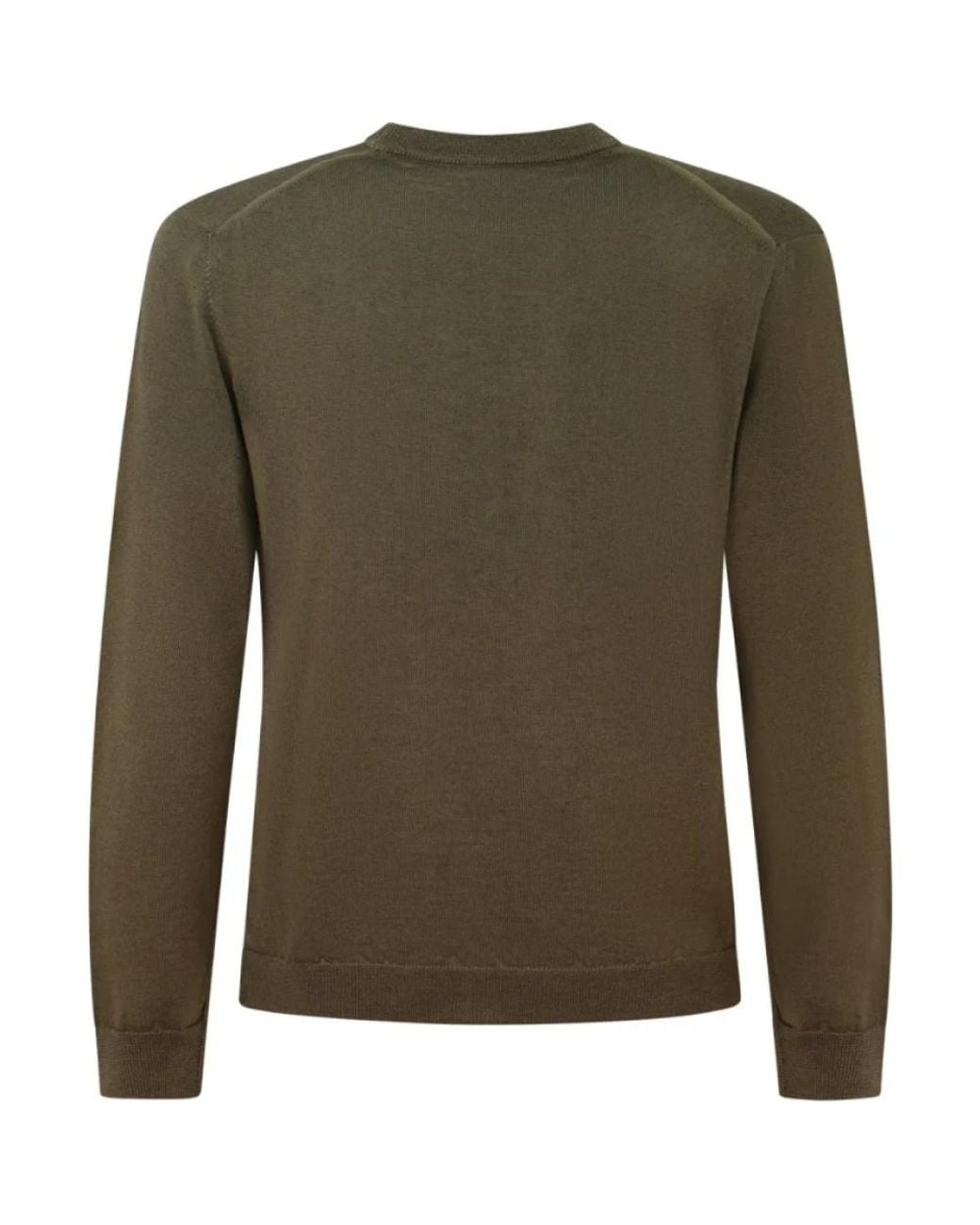 Woolrich Green Round-Neck Knitwear for men