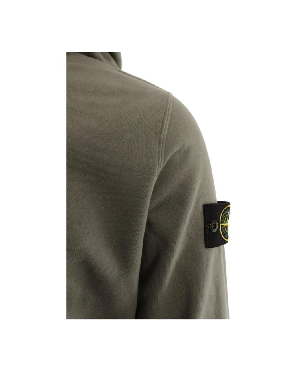 Stone Island Green Zip-Throughs for men