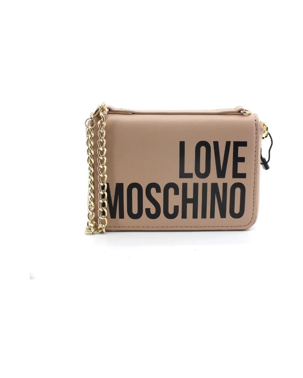 Love Moschino Natural Cross Body Bags