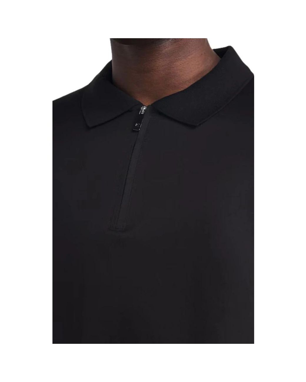 Pal Zileri Black Polo Shirts for men