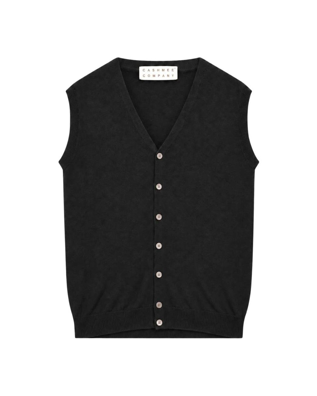 Cashmere Company Black V-Neck Knitwear for men