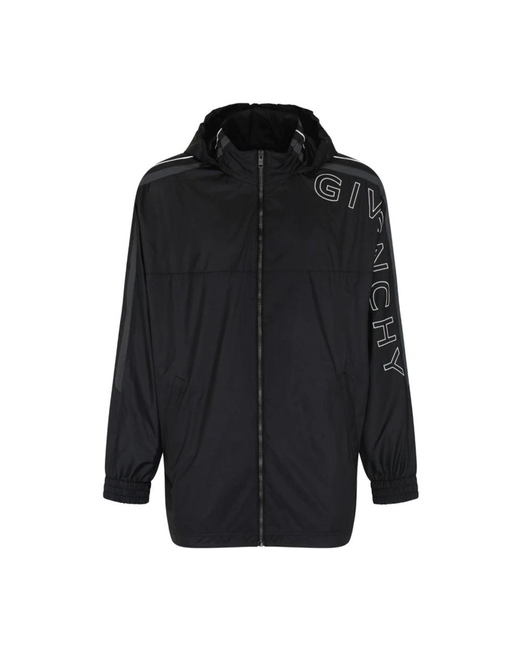 Givenchy Fitness ,Zwart ,Nylon Zwart Nylon Sportjack in het Black voor heren